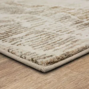 Milestones by Drew & Jonathan Home Antelope Canyon Grey Rug - 8' x 10' Angle