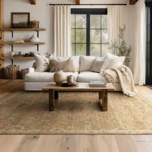 Sundar Bahu Brown Rug - 8' x 10' Lifestyle