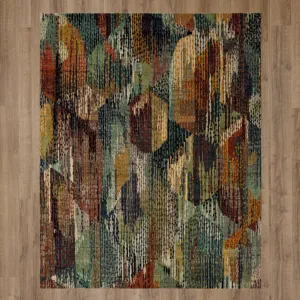 Depiction by Stacy Garcia Bancroft Multi Rug - 9' x 12' Floor