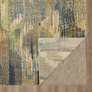 Depiction by Stacy Garcia Bancroft Neutral Rug - 9' x 12' Backing