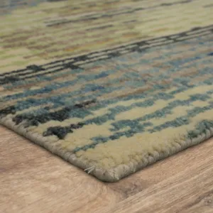 Depiction by Stacy Garcia Bancroft Neutral Rug - 9' x 12' Angle