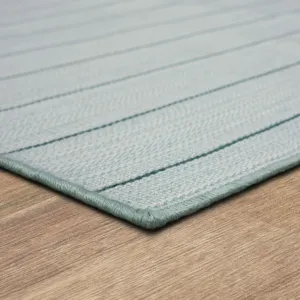 Bar Harbor Aqua Rug - 6' x 9' Angle