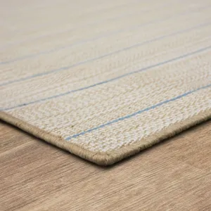 Bar Harbor Beige Rug - 6' x 9' Angle