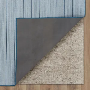 Bar Harbor Blue Rug - 6' x 9' Backing