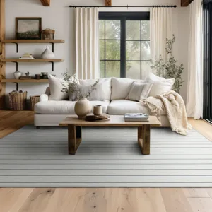 Bar Harbor Grey Rug - 8' x 10' Lifestyle