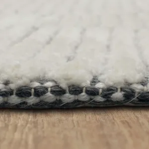Sirocco By Drew & Jonathan Home Beni Black/White Rug - 9' x 12' Pile