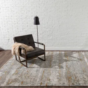 Bespoke Provocateur Grey Rug - 8' x 10' Lifestyle