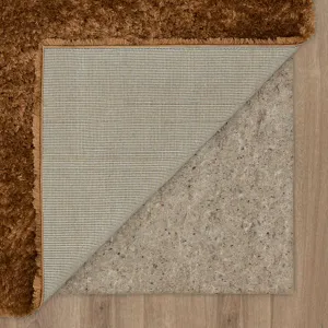 Billow Shag Rust Rug - 7'10" x 10' Backing