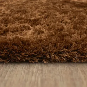 Billow Shag Rust Rug - 7'10" x 10' Pile