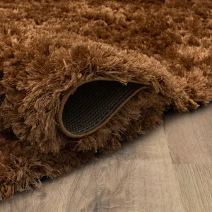 Billow Shag Rust Rug - 7'10" x 10' Roll
