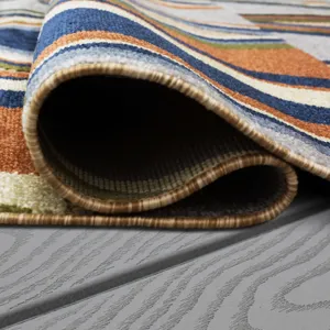 Cabana Boca Grande Multi Rug - 9' x 12' Roll