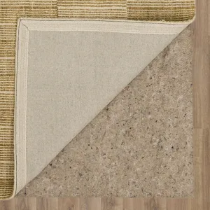 Bobby Berk Broken Stripe Flint Rug - 5' x 8' Backing