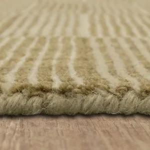 Bobby Berk Broken Stripe Flint Rug - 5' x 8' Pile