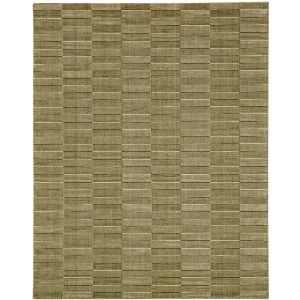 Bobby Berk Broken Stripe Moss Rug
