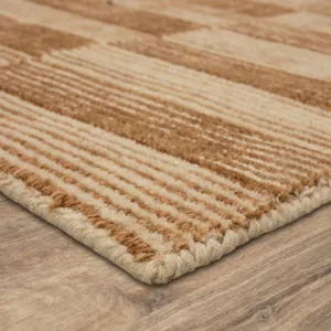 Bobby Berk Broken Stripe Sienna Rug - 8' x 10' Angle