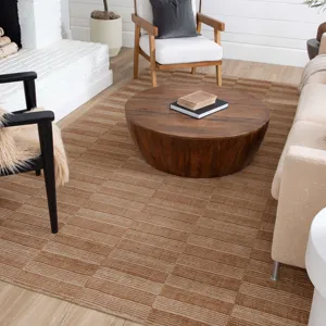 Bobby Berk Broken Stripe Sienna Rug - 8' x 10' Lifestyle