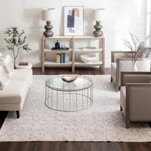 Solitude Pandosia Cream Lt Beige Rug - 2'7" x 7'3"