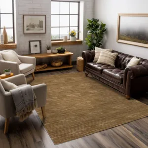 Cantada Mocha Rug - 8' x 10' Lifestyle