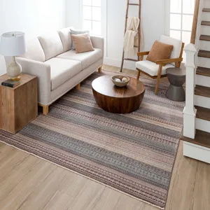 Echo Caprice Grey Rug - 7'10" x 10'3" Lifestyle