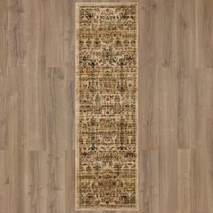 Spice Market Cassia Cream Rug - 2'4" x 7'10" Floor