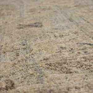 Sundar Charu Gray Rug - 9' x 12' Closeup