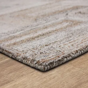 Forsyth Park Cloverdale Beige Steel Rug - 8' x 10' Angle