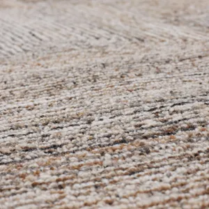 Forsyth Park Cloverdale Beige Steel Rug - 8' x 10' Closeup