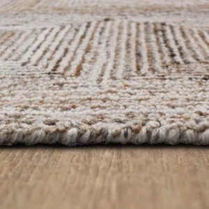 Forsyth Park Cloverdale Beige Steel Rug - 8' x 10' Pile