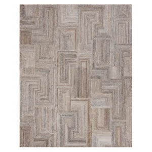 Forsyth Park Cloverdale Beige Steel Rug - 8\' x 10\'