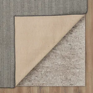 Collinsworth Charcoal Rug - 10' x 14' Backing