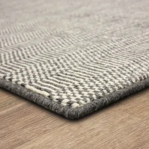 Collinsworth Grey Rug - 10' x 14' Angle
