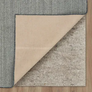 Collinsworth Navy Rug - 6' x 9' Backing