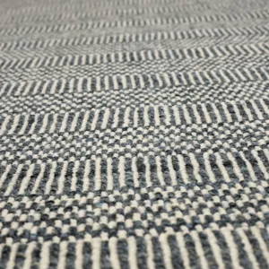 Collinsworth Navy Rug - 6' x 9' Closeup