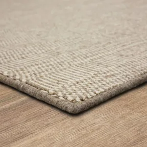 Collinsworth Taupe Rug - 9' x 12' Angle
