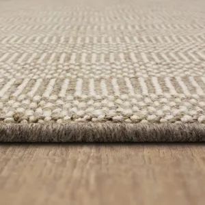 Collinsworth Taupe Rug - 9' x 12' Pile