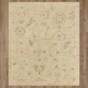 Coventry Stoneleigh Green Rug - 6' x 9' Floor