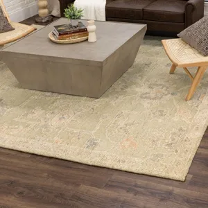 Coventry Stoneleigh Green Rug - 8' x 10' Lifestyle