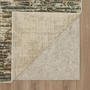 Montreal Dawson Springs Aquamarine Rug - 5'3" x 7'10" Backing