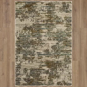 Montreal Dawson Springs Aquamarine Rug - 5'3" x 7'10" Floor