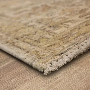 Sundar Dayalu Silver Rug - 8' x 10' Angle