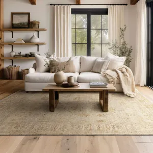 Sundar Dayalu Silver Rug - 8' x 10' Lifestyle