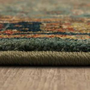 Spice Market Deir Aquamarine Rug - 12' x 15' Pile