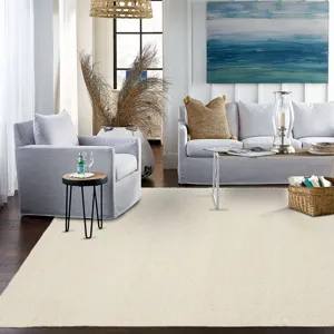 Desmond Ivory Rug - 8' x 10' Lifestyle