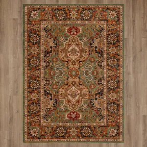 Spice Market Dhahar Aquamarine Rug - 12' x 15' Floor