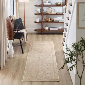 Windermere Edenhall Cream Rug - 2'6" x 10' Lifestyle