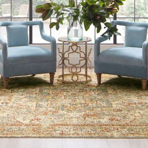 Marash Ezine Cream Rug - 7'10" x 10'3" Lifestyle