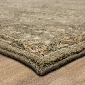 Euphoria Galway Willow Grey Rug - 9'6" x 12'11" Angle