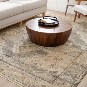 Echo Gamin Grey Rug - 7'10" x 10'3" Lifestyle