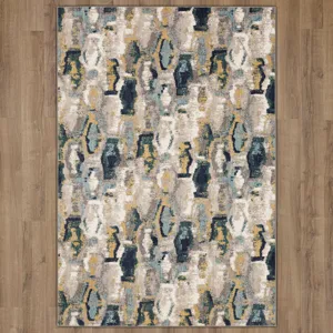 Soiree Gimlet Mallard Green Rug - 5'3" x 7'10" Floor