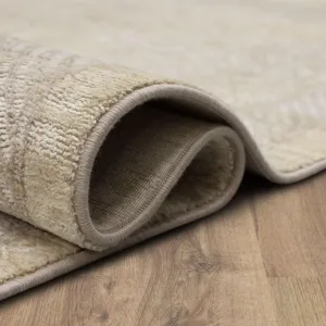 Surrey Hills Grinstead Flaxen Beige Rug - 9' x 12' Roll